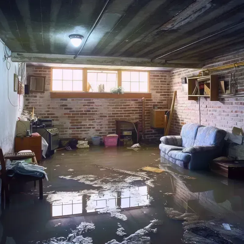 Flooded Basement Cleanup in Burleson County, TX